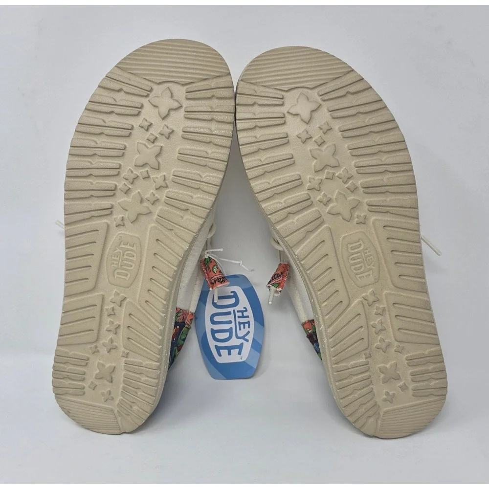 Hey Dude Wally Funk Margaritaville Men's/Women's 8.5 Loafers Sand Multi
